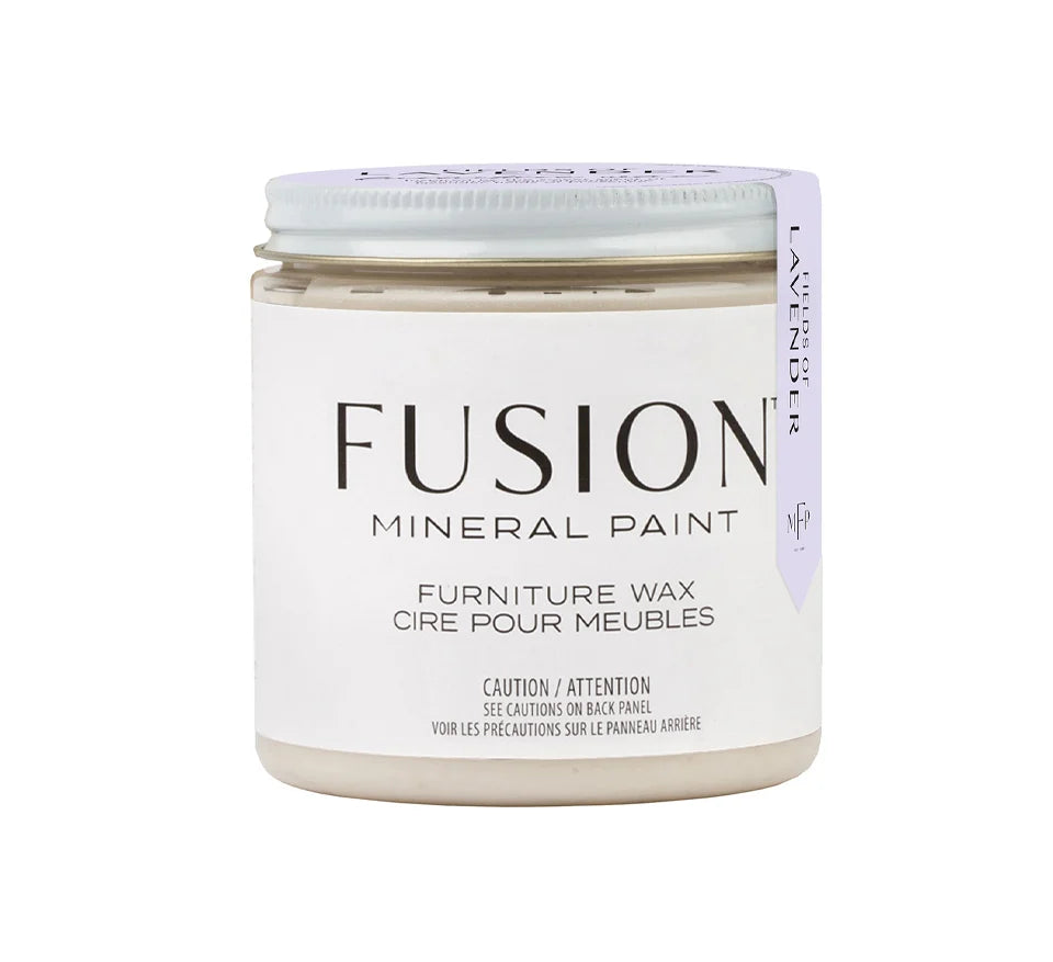 Fields of Lavender Clear Wax by Fusion Mineral Paint 200g