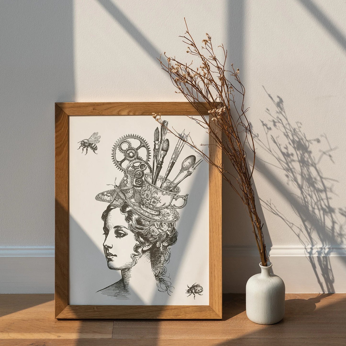 Charlotte 12x12 IOD Decor Stamp by Iron Orchid Designs
