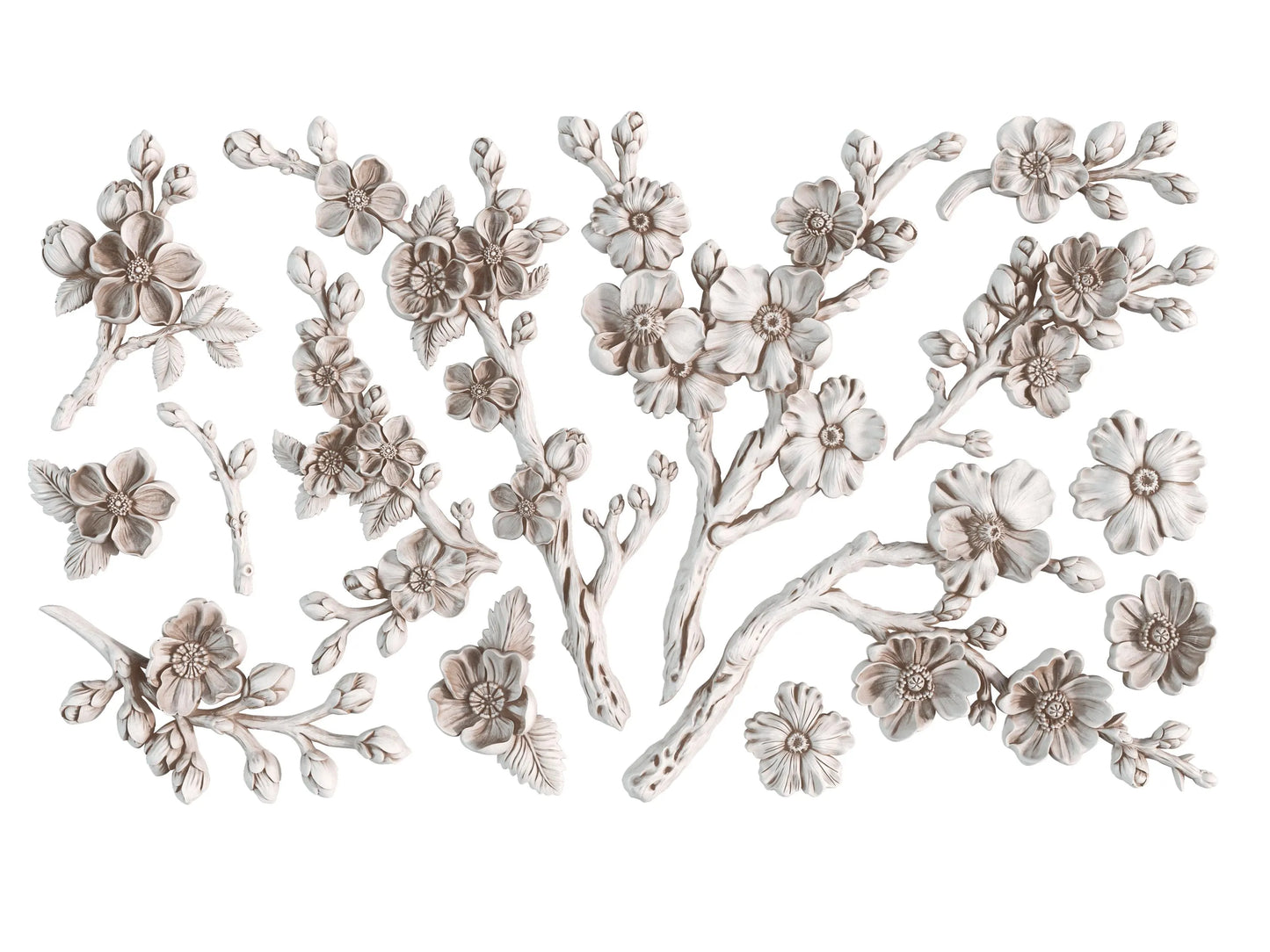 Blossom 6x10 IOD Mould by Iron Orchid Designs
