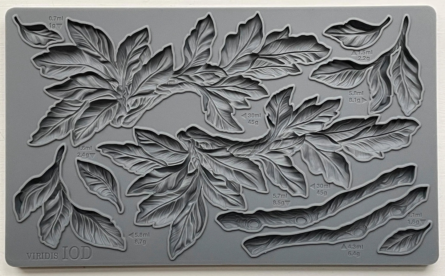 Viridis 6x10 IOD Mould by Iron Orchid Designs