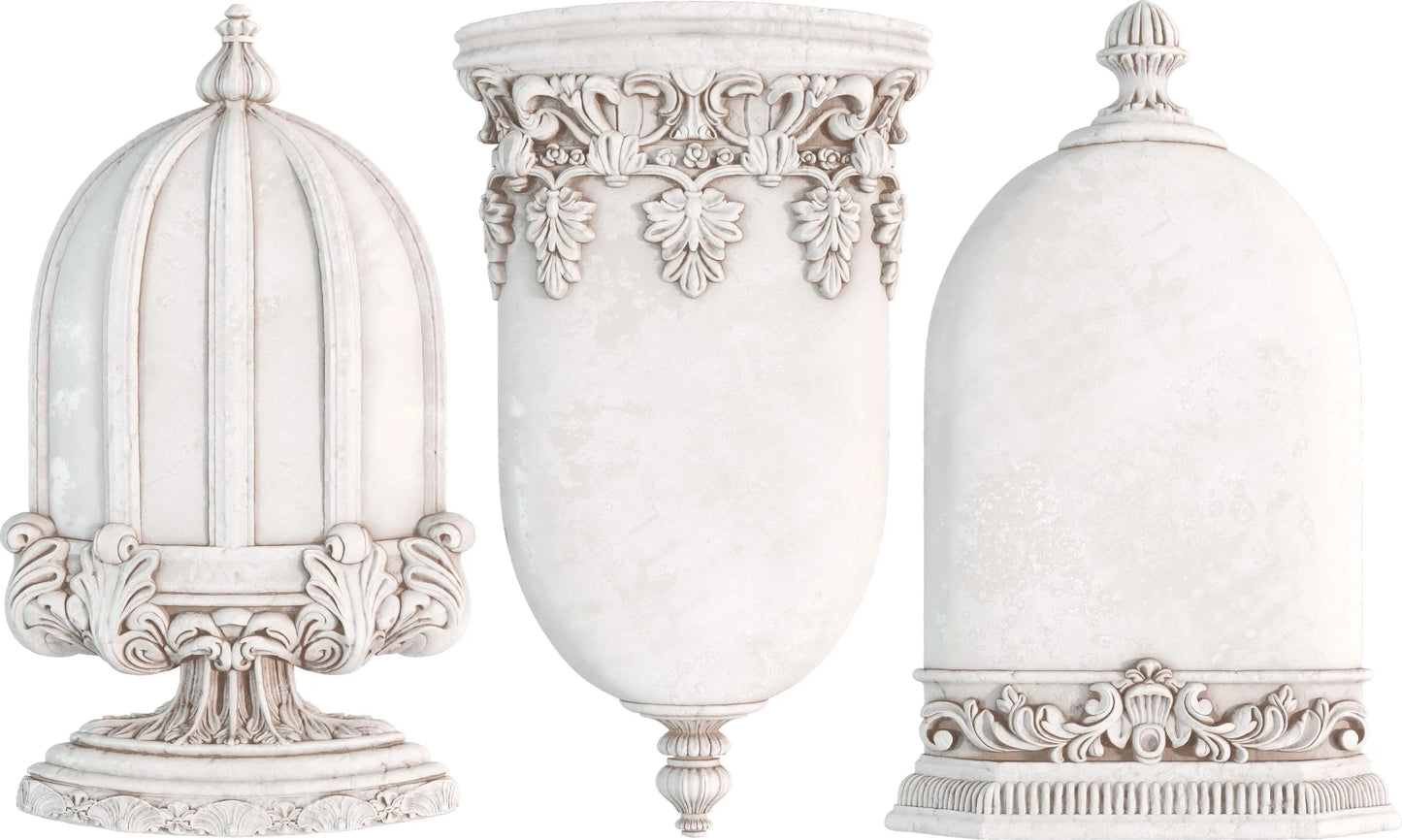 Les Cloches 6x10 IOD Mould by Iron Orchid Designs
