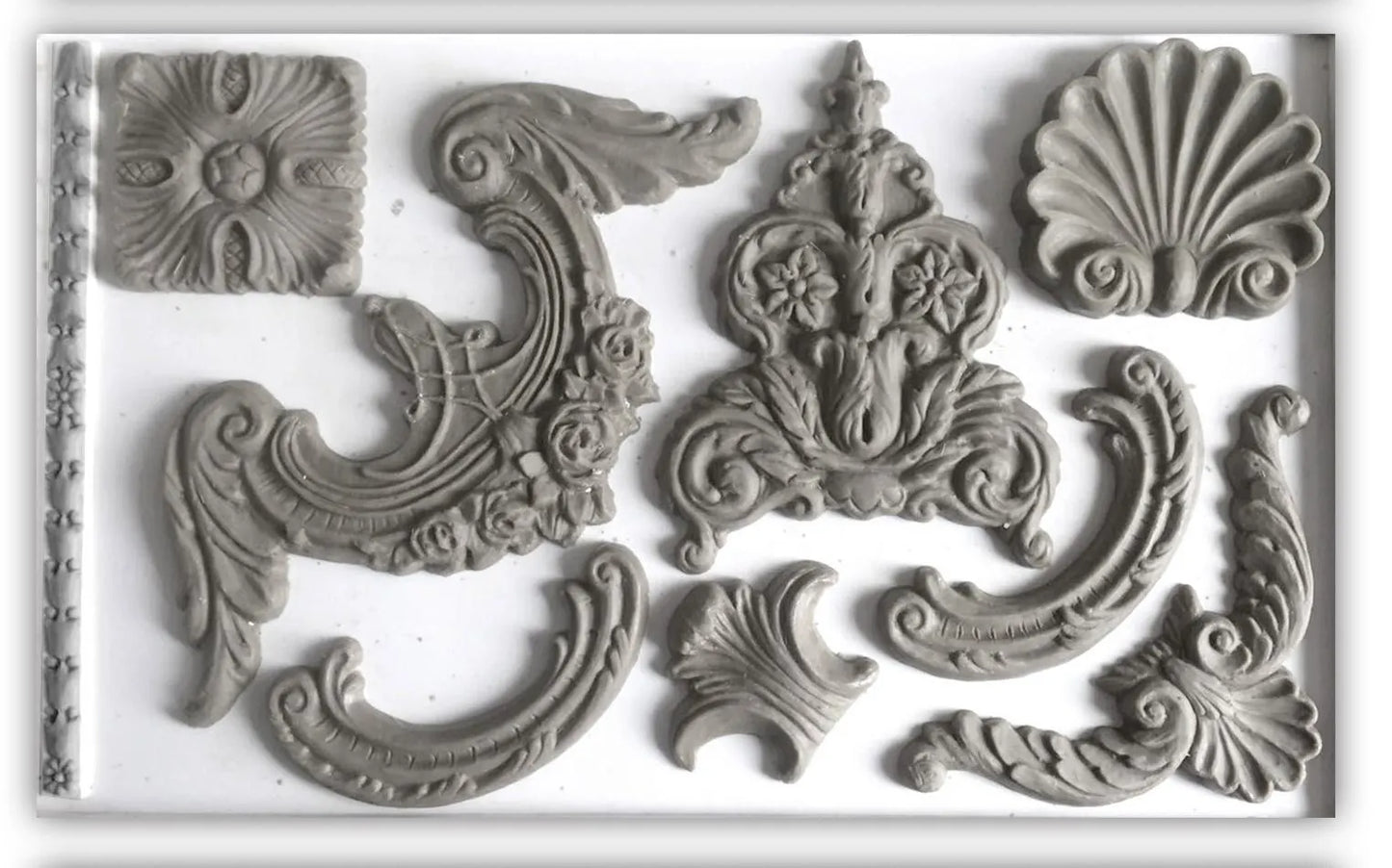 Classic Elements 6x10 IOD Mould by Iron Orchid Designs
