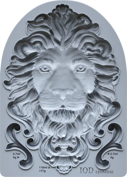 Leonidas 5x7 IOD Mould by Iron Orchid Designs