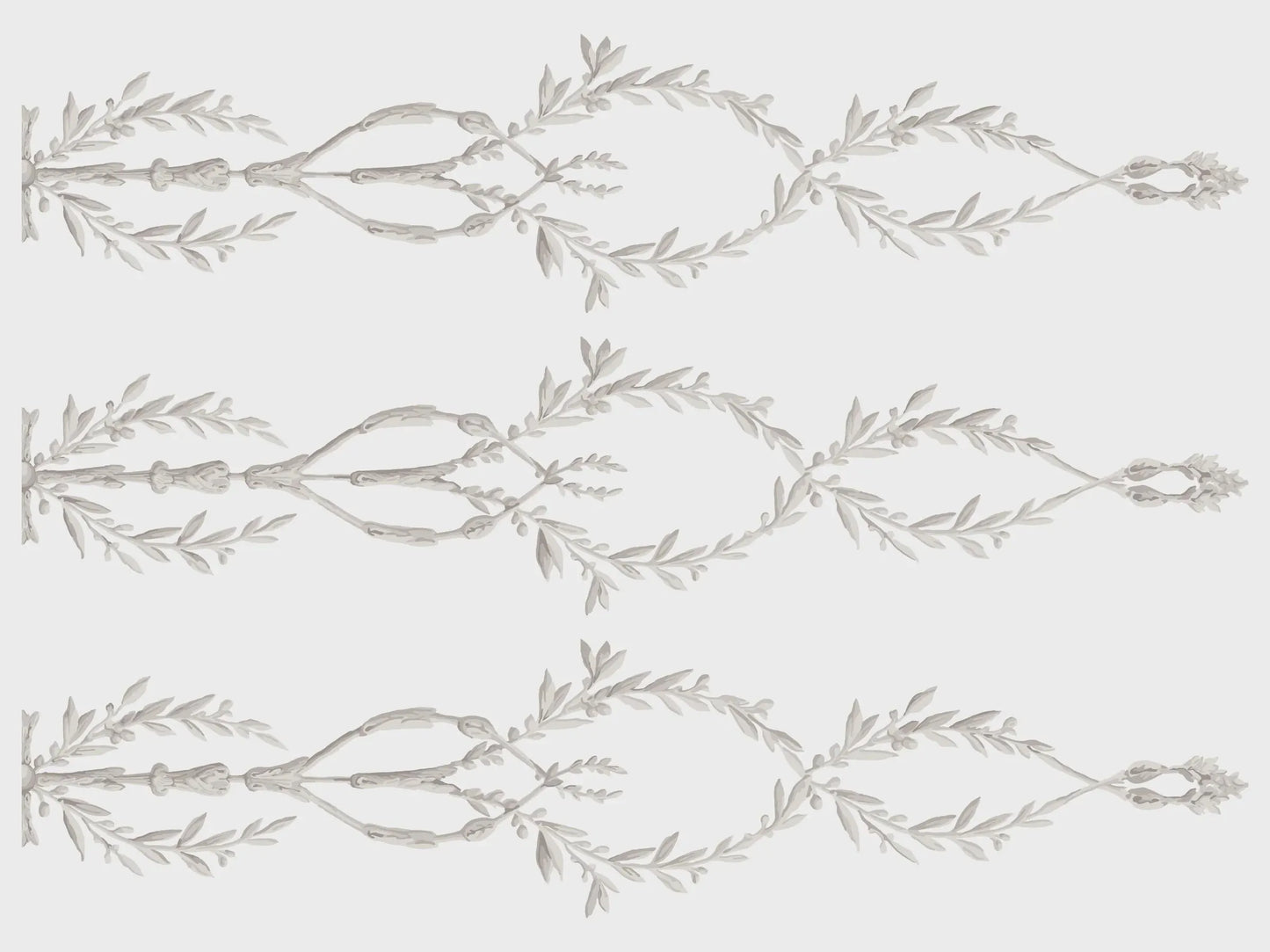 Trompe l'oeil Laurel IOD Paint Inlay 12x16 Pad by Iron Orchid Designs