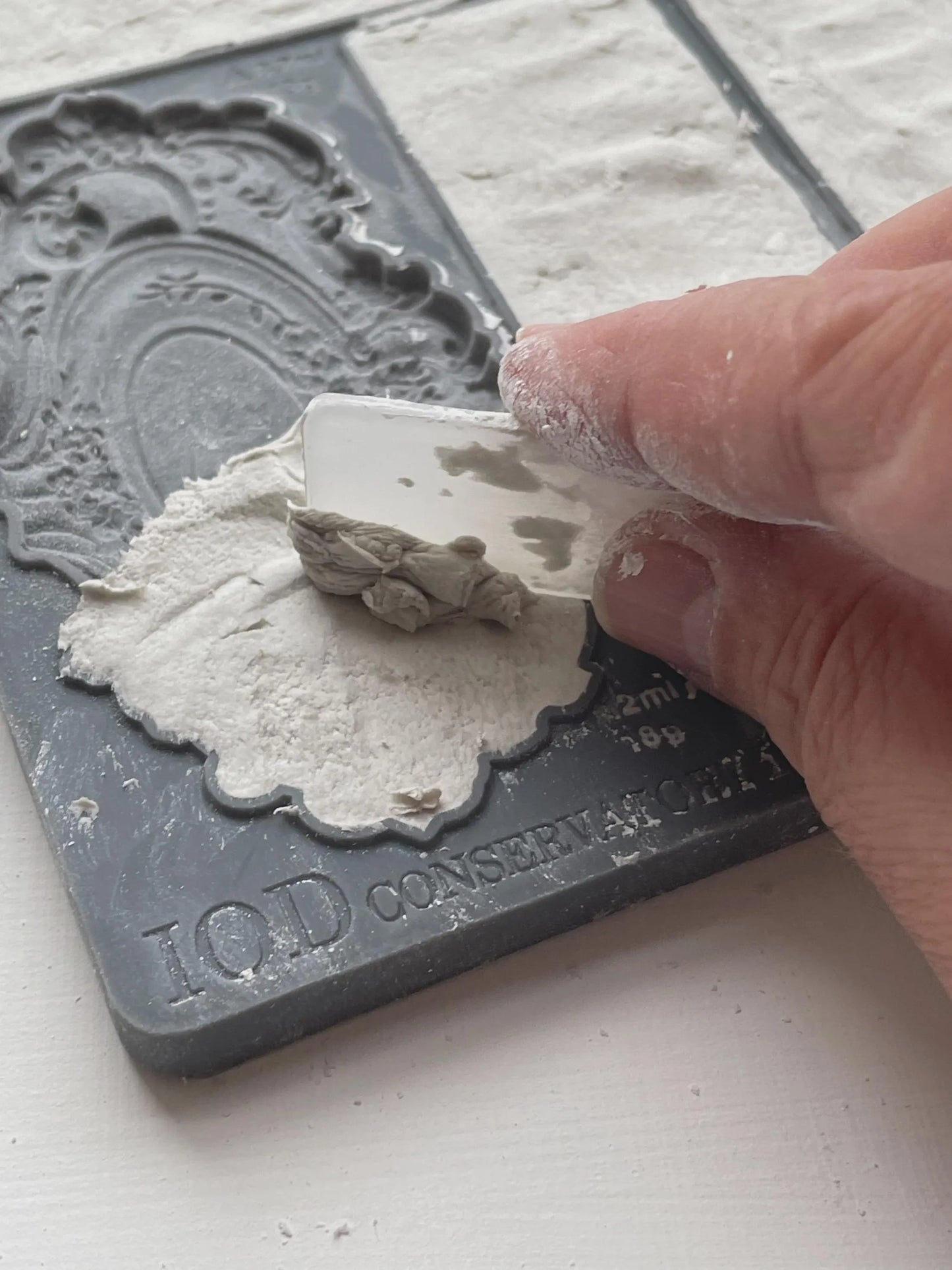 Conservatory Labels 6x10 IOD Mould by Iron Orchid Designs