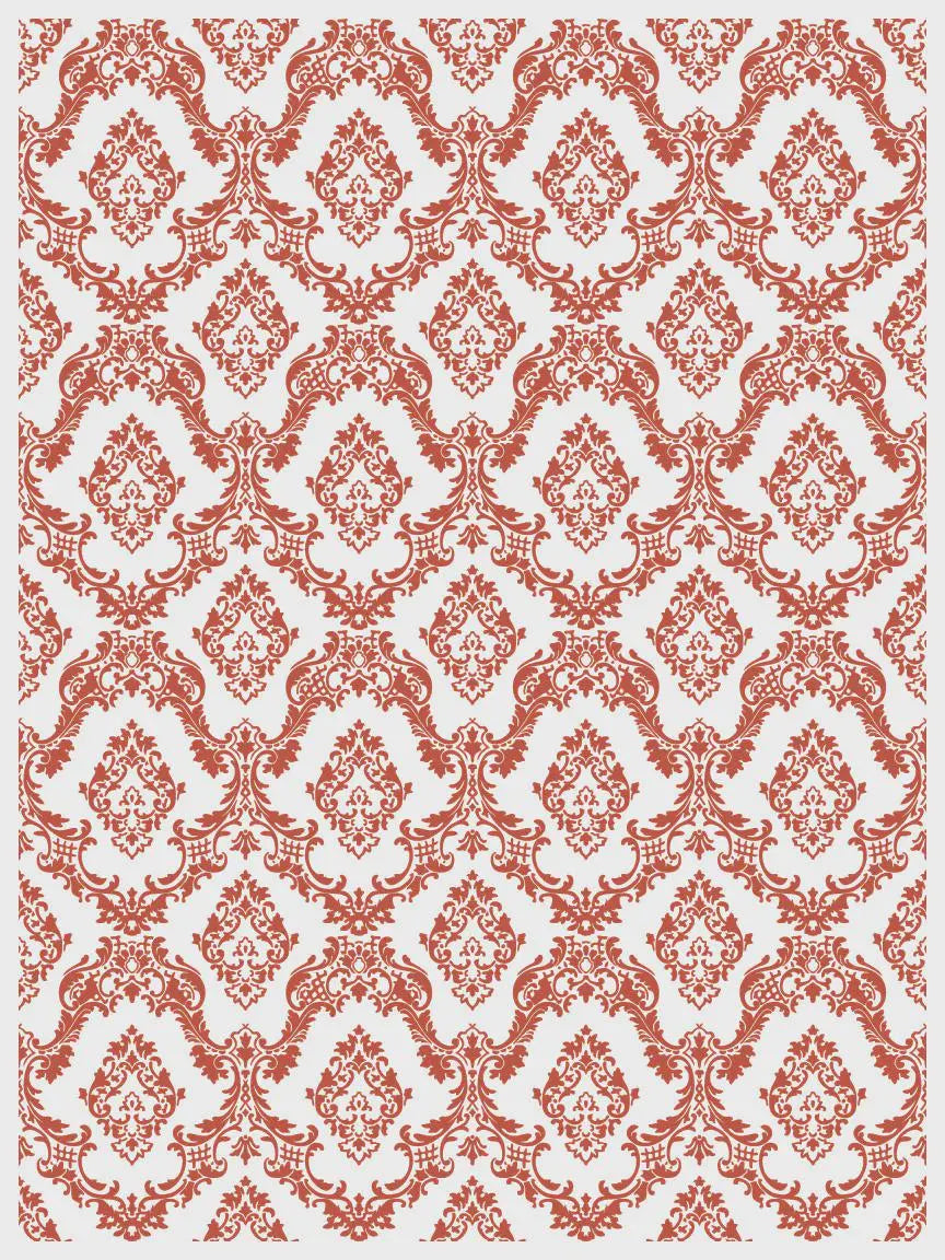Lattice Rose IOD Paint Inlay 12x16 Pad by Iron Orchid Designs