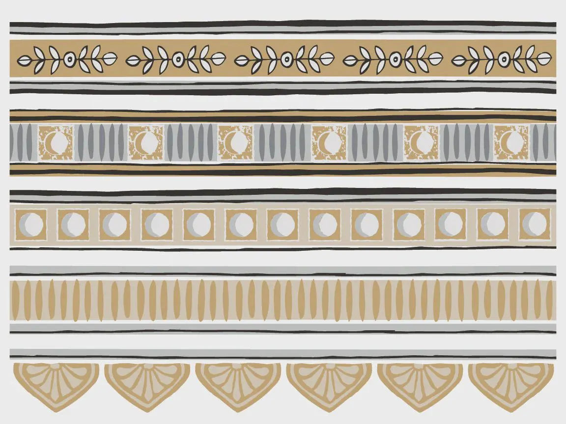 Classical Cameo IOD Paint Inlay 12x16 Pad by Iron Orchid Designs