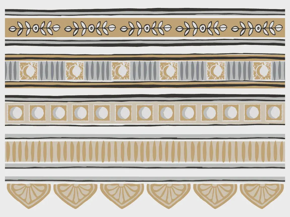 Classical Cameo IOD Paint Inlay 12x16 Pad by Iron Orchid Designs