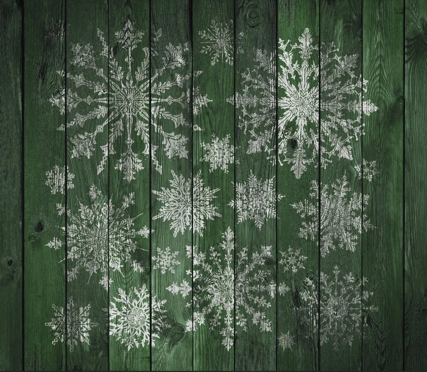 Vintage Snowflakes 12x12 IOD Decor Stamp by Iron Orchid Designs (Retired!)
