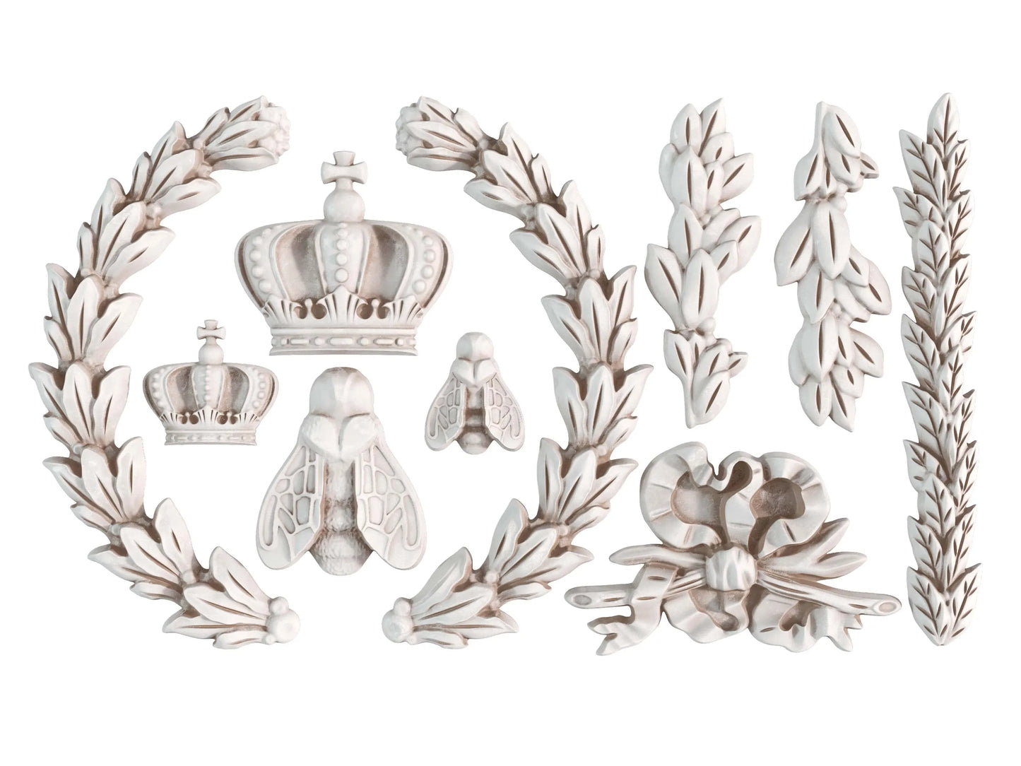 Laurel 6x10 IOD Mould by Iron Orchid Designs