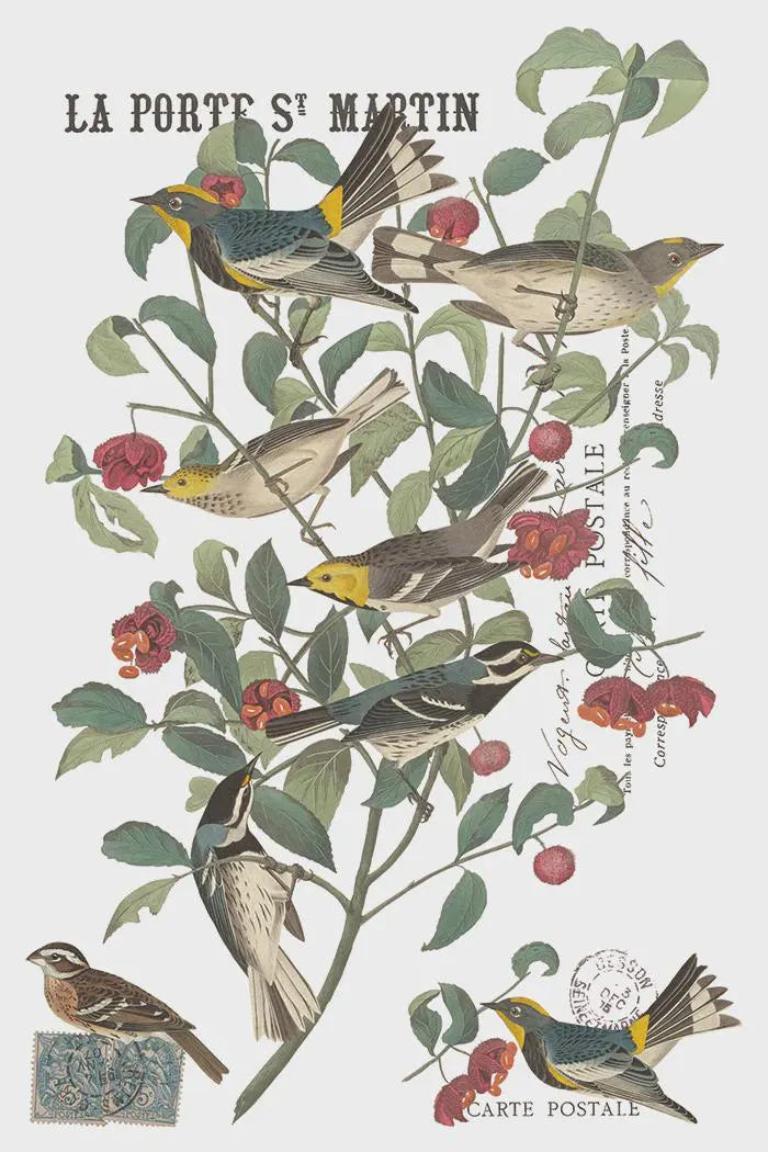 Winter's Calling IOD Transfer 8x12 Pad by Iron Orchid Designs (NEW!)