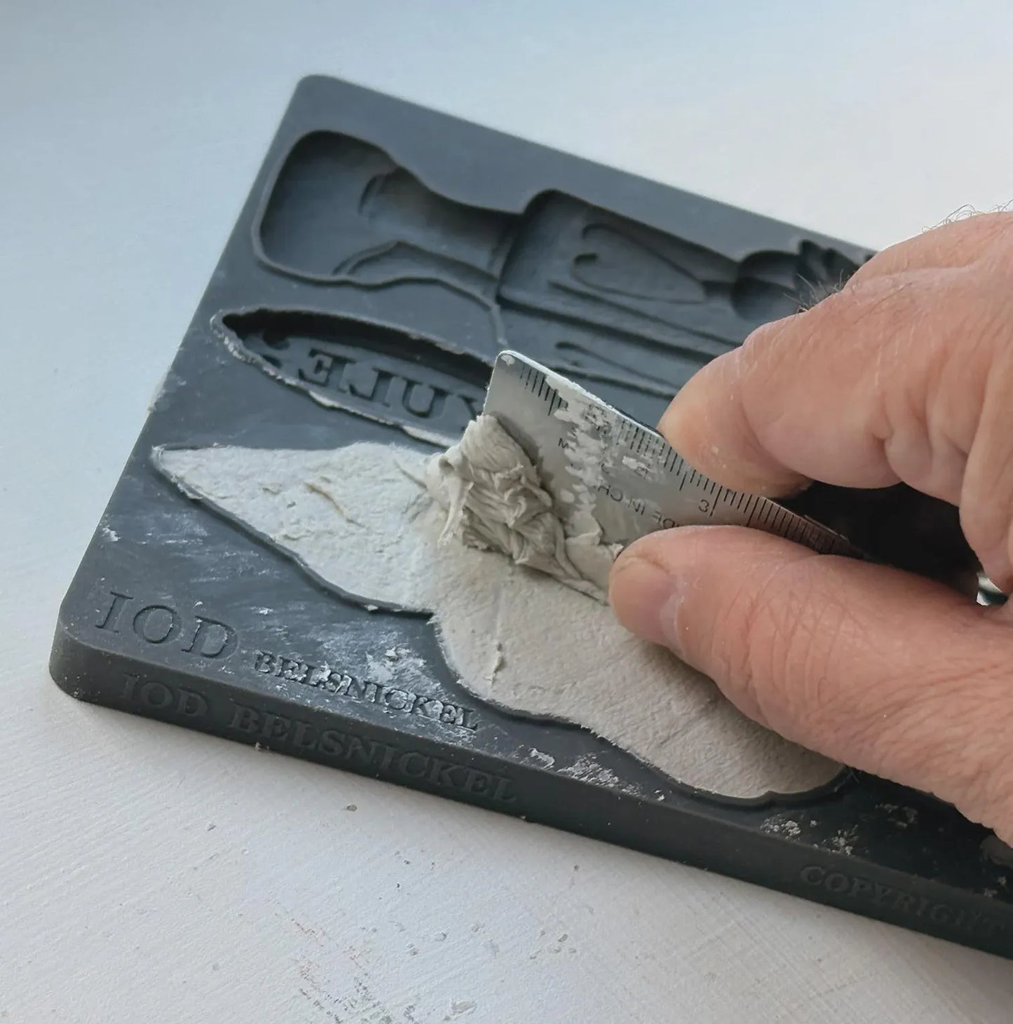 Belsnickel 6x10 IOD Mould by Iron Orchid Designs (NEW!)