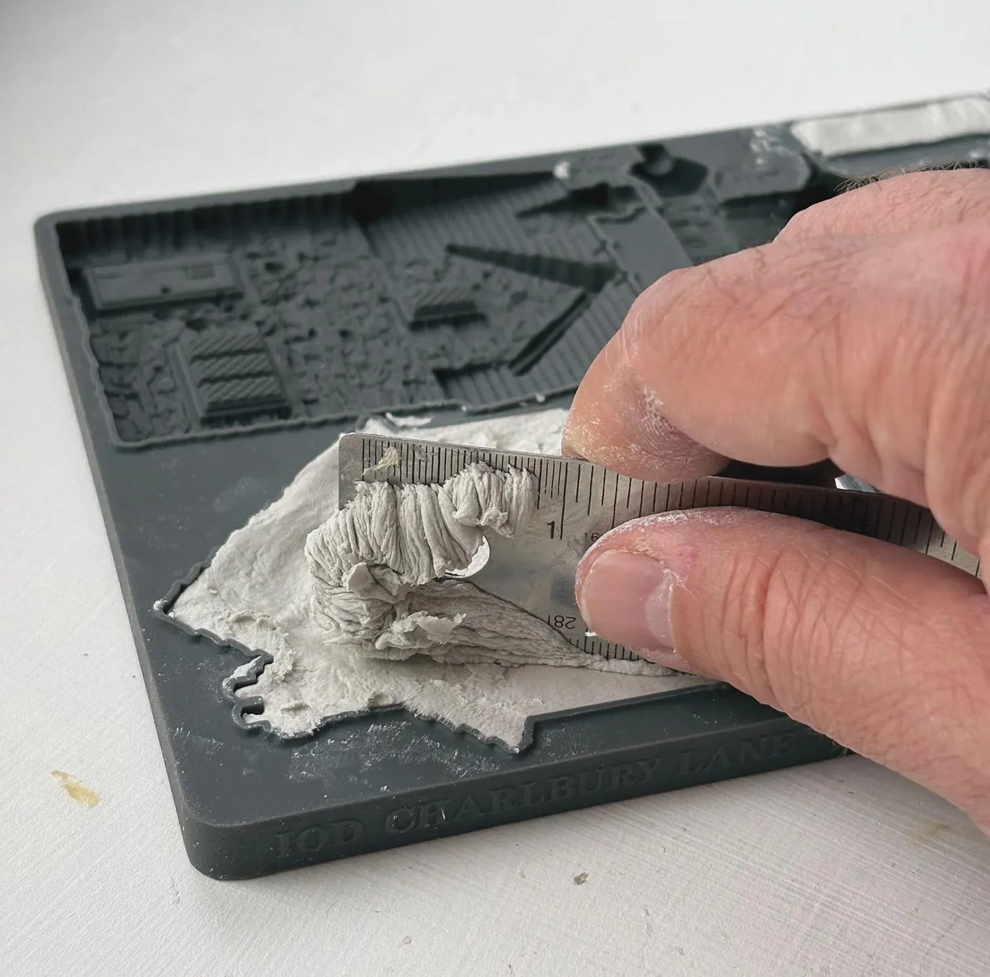 Charlbury Lane 6x10 IOD Mould by Iron Orchid Designs (NEW!)