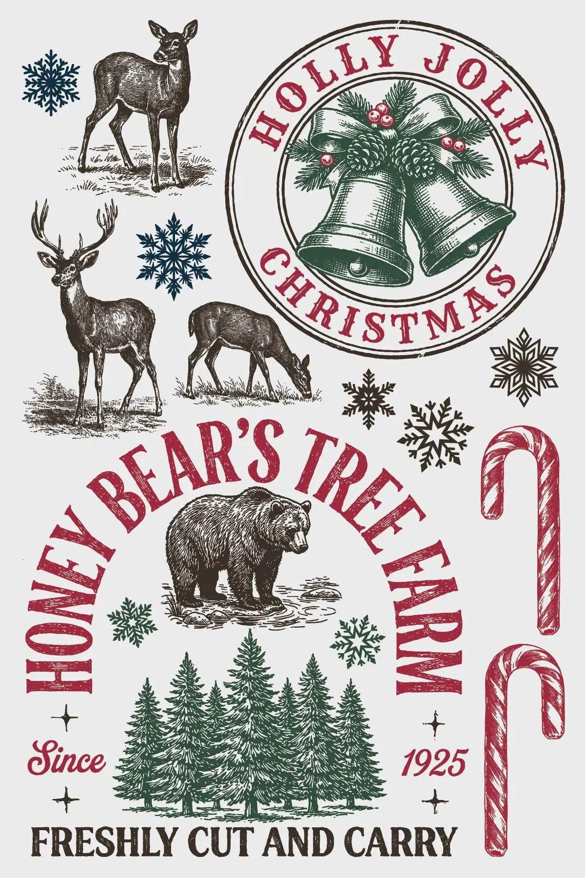 The North Pole Co. IOD Paint Inlay 8x12 Pad by Iron Orchid Designs (NEW!)