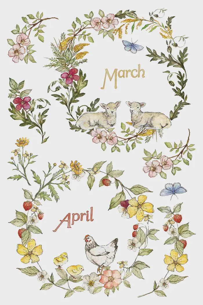 The Bramblewood Diaries IOD Transfer 8x12 Pad by Iron Orchid Designs (NEW!)