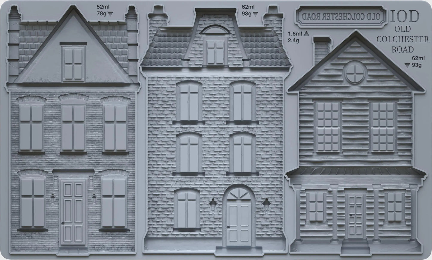 Old Colchester Road 6x10 IOD Mould by Iron Orchid Designs (NEW!)