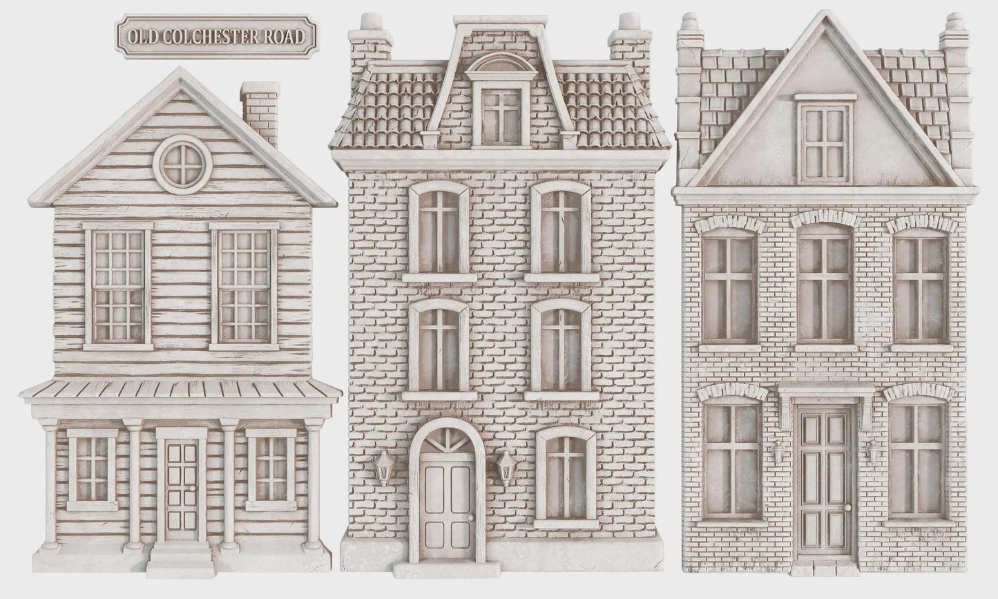 Old Colchester Road 6x10 IOD Mould by Iron Orchid Designs (NEW!)