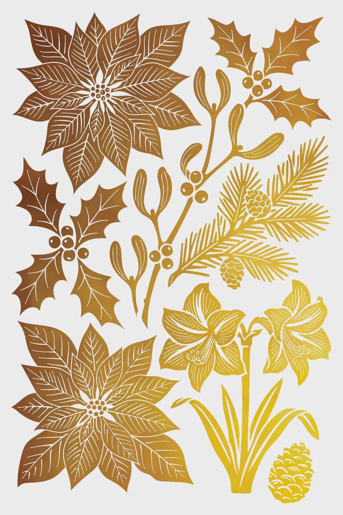 Angels Sing IOD Foil Transfer 8x12 Pad by Iron Orchid Designs (NEW!)