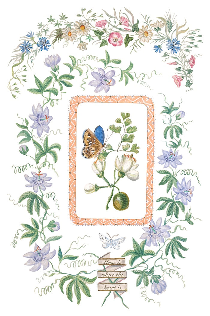 Emily Clare IOD Transfer 8x12 Pad by Iron Orchid Designs