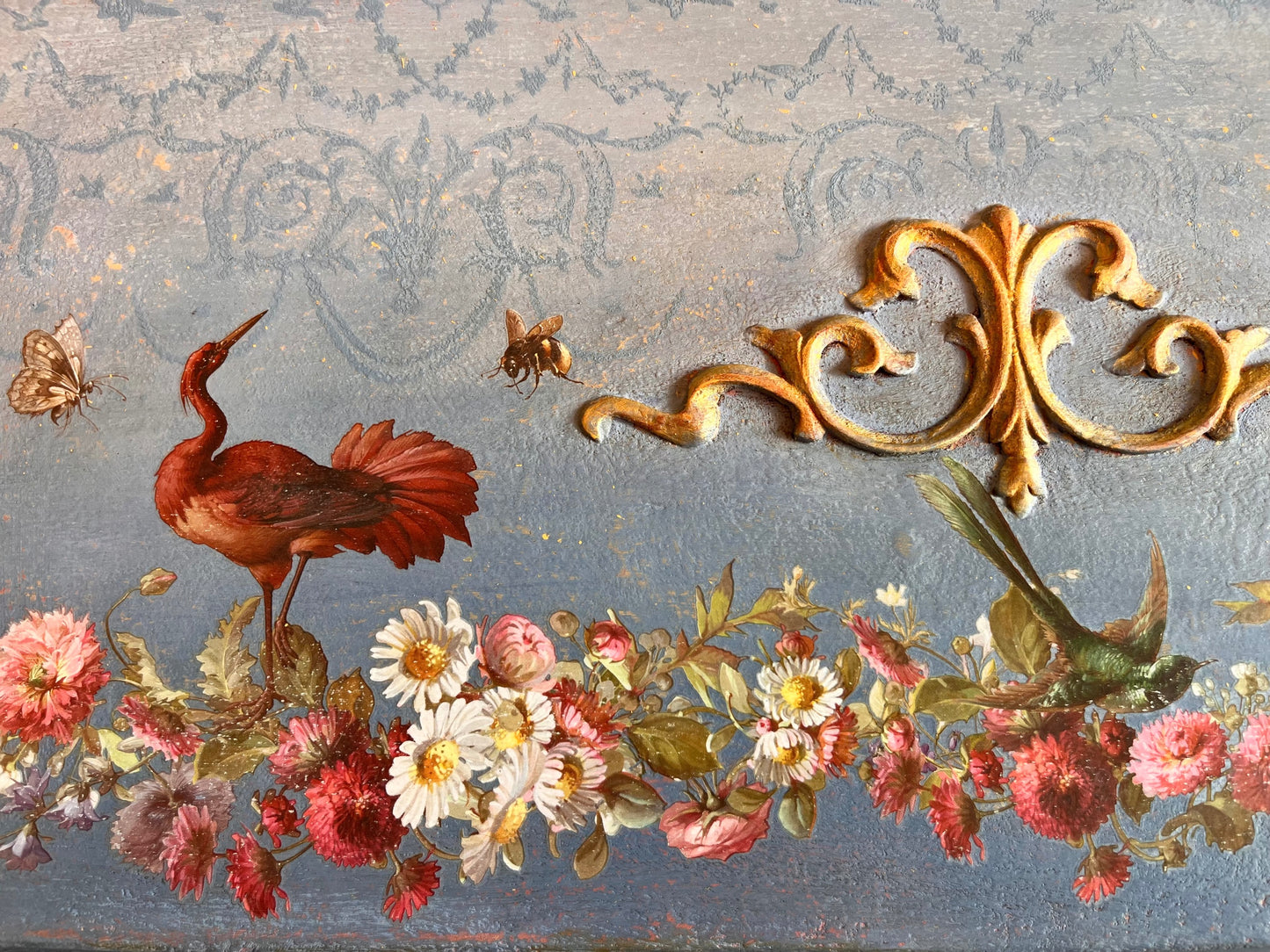 Madeleine IOD Transfer 12x16 Pad by Iron Orchid Designs