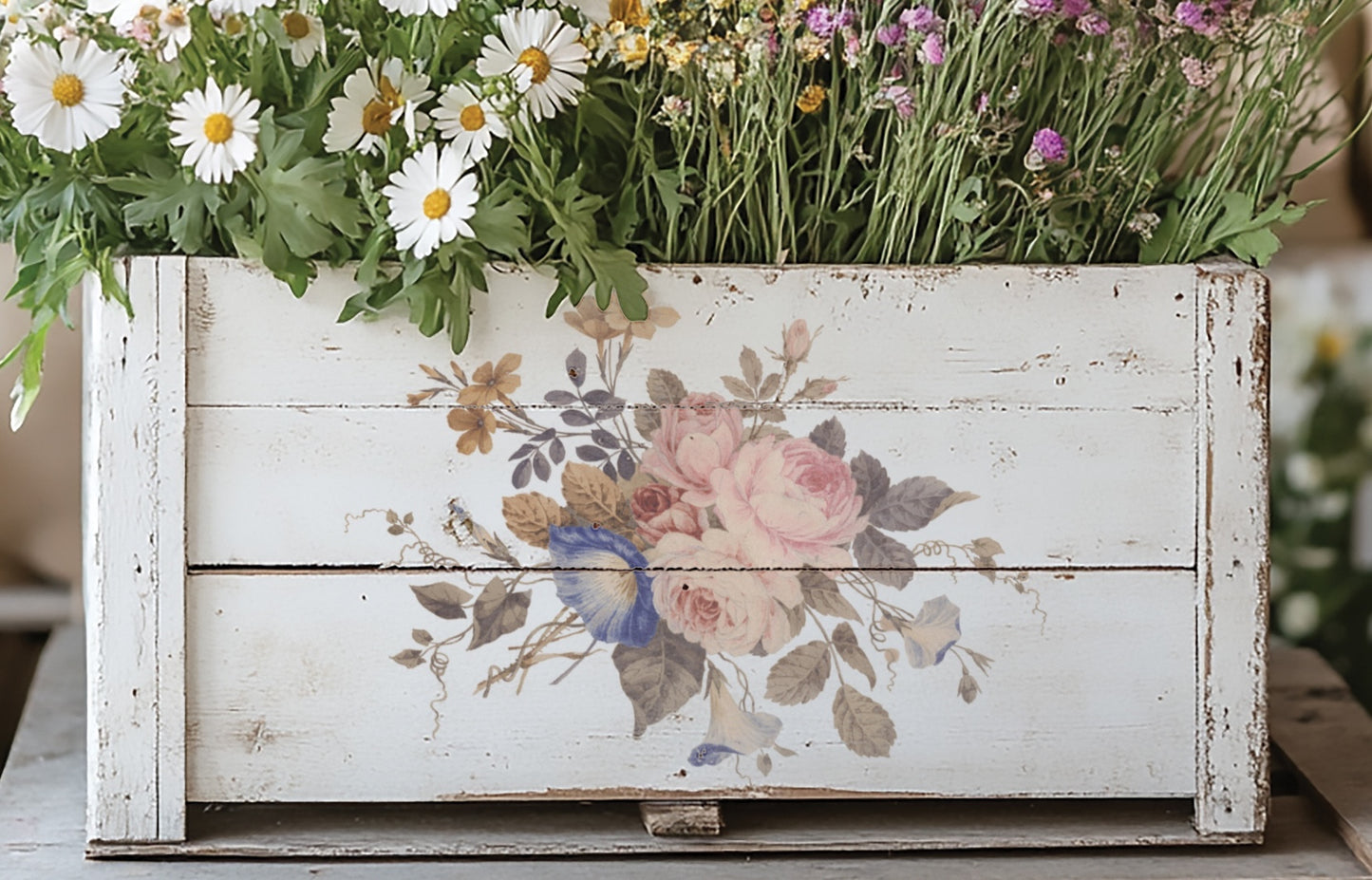 Saint Ouen IOD Transfer 8x12 Pad by Iron Orchid Designs