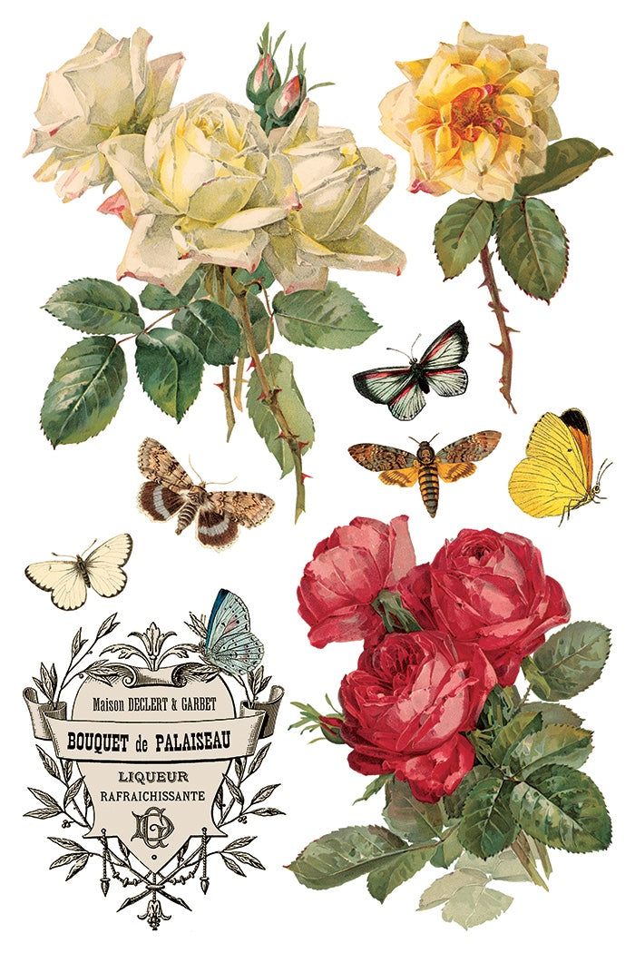By Any Other Name IOD Transfer 8x12 Pad by Iron Orchid Designs