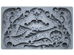 Dainty Flourishes 6x10 IOD Mould by Iron Orchid Designs
