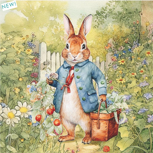 Mr. Rabbit Cocktail Napkins