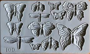 Monarch 6x10 IOD Mould by Iron Orchid Designs