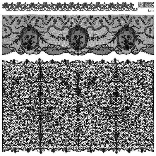 Lace 12x12 IOD Stamp by Iron Orchid Designs (NEW!)