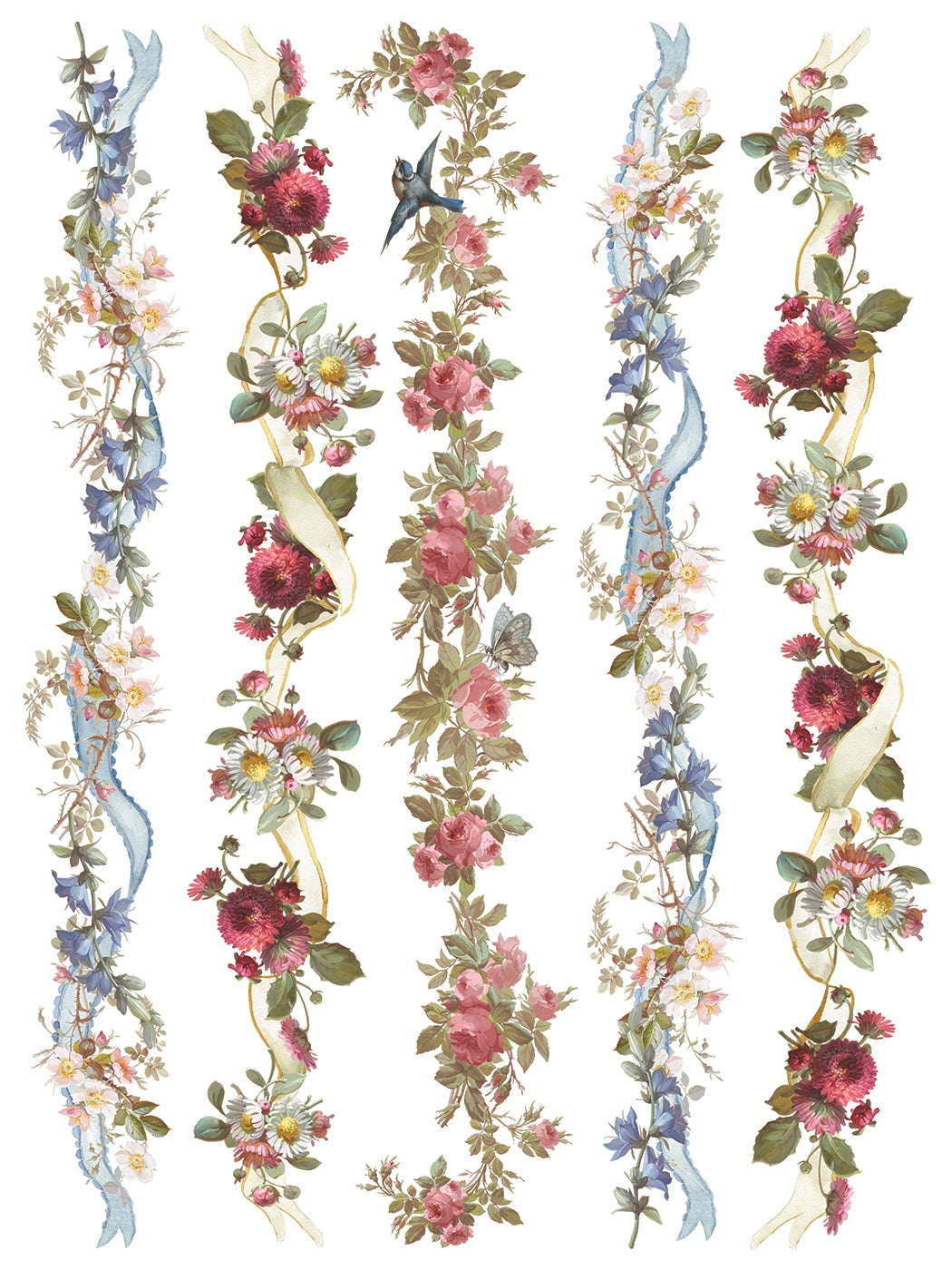 Madeleine IOD Transfer 12x16 Pad by Iron Orchid Designs