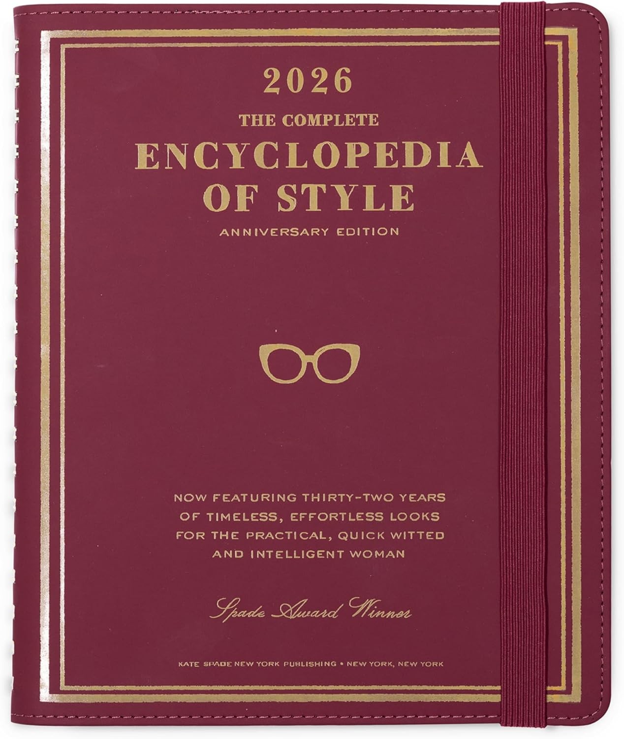 Kate Spade New York Encyclopedia of Style 2026 Planner