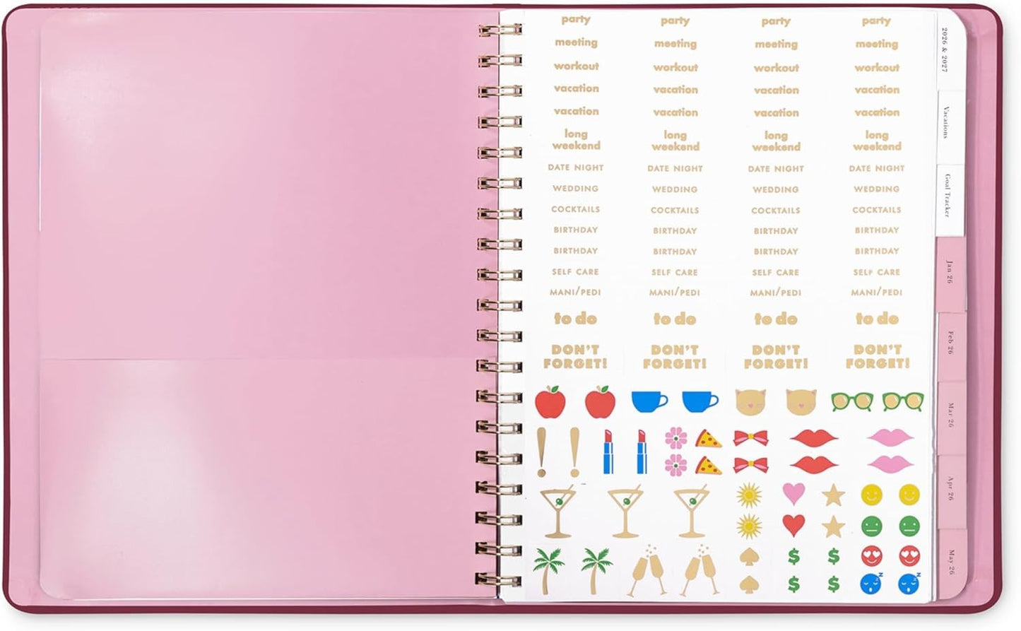 Kate Spade New York Encyclopedia of Style 2026 Planner