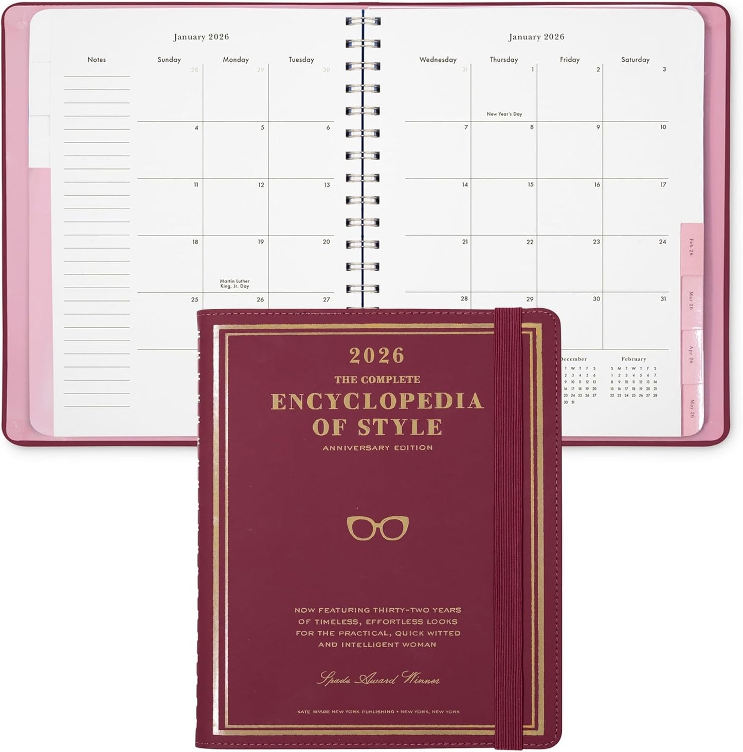 Kate Spade New York Encyclopedia of Style 2026 Planner