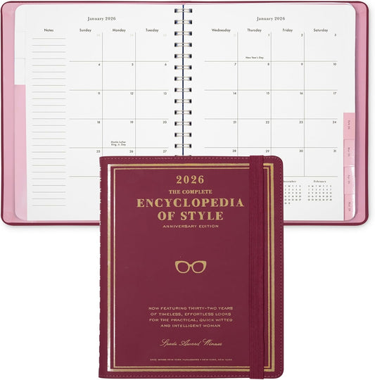 Kate Spade New York Encyclopedia of Style 2026 Planner