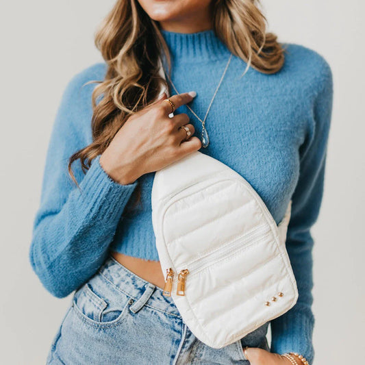 Sonali Sling Bag - White