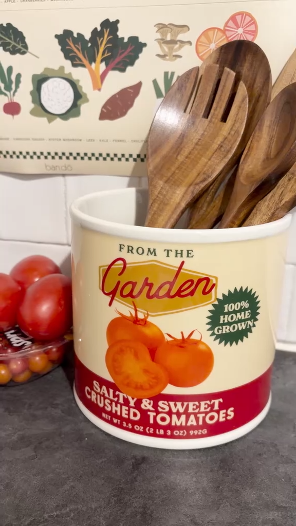 Tomato Can Ceramic Planter